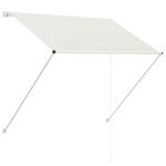 Vidaxl auvent rtractable 150x150 cm crme