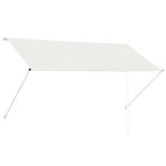 Vidaxl auvent rtractable 250x150 cm crme