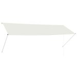 Vidaxl auvent rtractable 350x150 cm crme