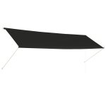 Vidaxl auvent rtractable 400x150 cm anthracite