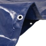 Vidaxl b�che 650 g / m� 3 x 5 m bleu