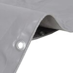 Vidaxl b�che 650 g / m� 3 x 6 m gris