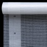 Vidaxl bches leno 2 pcs 260 g / m 1, 5x10 m blanc