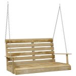 Vidaxl balancelle 110 cm bois de pin imprégné Vidaxl balancelle 110 cm bois de pin imprégné