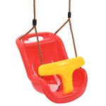 Vidaxl balanoire pour bb avec ceinture de scurit pp rouge