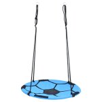 Vidaxl balanoire nid d'oiseau motif de ballon de foot 100 cm