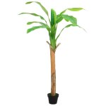 Vidaxl bananier artificiel avec pot 165 cm vert