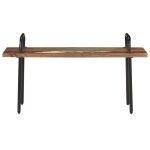 Vidaxl banc 110 cm bois de rcupration massif