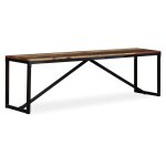 Vidaxl banc bois de rcupration massif 160 x 35 x 45 cm