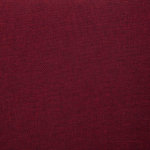 Vidaxl banc avec compartiment de rangement 116 cm bordeaux polyester