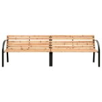Vidaxl banc double de jardin 241 cm bois de pin chinois