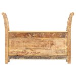 Vidaxl banc d'entre 103x33x72 cm bois de manguier solide