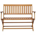 Vidaxl banc de jardin 120 cm bois d'acacia solide Vidaxl banc de jardin 120 cm bois d'acacia solide