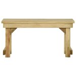Vidaxl banc de jardin 90 cm bois de pin imprgn