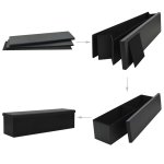 Vidaxl banc de rangement pliable similicuir 150 x 38 x 38 cm noir Vidaxl banc de rangement pliable similicuir 150 x 38 x 38 cm noir
