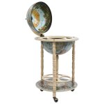Vidaxl bar sous forme de globe bois d'eucalyptus bleu Vidaxl bar sous forme de globe bois d'eucalyptus bleu
