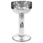 Vidaxl barbecue au charbon sur support acier inoxydable Vidaxl barbecue au charbon sur support acier inoxydable