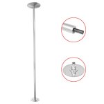 Vidaxl barre pole dance taille est extensible et rglable de 2, 24 m  2, 75 m pour diffrentes hauteurs ...