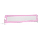 Vidaxl barrière de sécurité de lit enfant rose 180x42 cm polyester Vidaxl barrière de sécurité de lit enfant rose 180x42 cm polyester