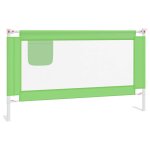 Vidaxl barrière de sécurité de lit d'enfant vert 140x25 cm tissu Vidaxl barrière de sécurité de lit d'enfant vert 140x25 cm tissu