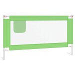 Vidaxl barrière de sécurité de lit d'enfant vert 150x25 cm tissu Vidaxl barrière de sécurité de lit d'enfant vert 150x25 cm tissu