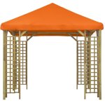 Vidaxl belvédère 3x3 m orange Vidaxl belvédère 3x3 m orange