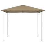 Vidaxl belv�d�re 3x3x2, 6 m taupe 160 g / m�