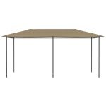 Vidaxl belv�d�re 3x6x2, 6 m taupe 160 g / m�