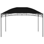 Vidaxl belvdre de jardin 4x3 m anthracite 180 g / m