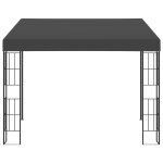 Vidaxl belv�d�re mural 3x3 m anthracite tissu