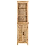 Vidaxl bibliothque 50 x 30 x 180 cm bois massif de manguier