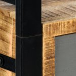 Vidaxl bibliothque 50x30x170 cm bois de manguier solide