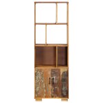 Vidaxl bibliothque 60x35x180 cm bois de rcupration solide