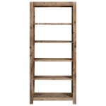 Vidaxl bibliothque 80x30x170 cm bois d'acacia massif