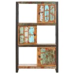 Vidaxl bibliothque 90x30x150 cm bois de rcupration solide