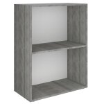 Vidaxl bibliothque agglomr 60x31x78 cm bton