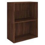Vidaxl bibliothque agglomr 60x31x78 cm chne marron