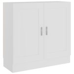 Vidaxl bibliothque blanc 82, 5x30, 5x80 cm agglomr