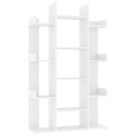 Vidaxl bibliothque blanc 86x25, 5x140 cm agglomr