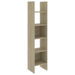 Vidaxl biblioth�que ch�ne sonoma 40x35x180 cm agglom�r�