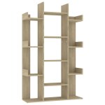 Vidaxl bibliothque chne sonoma 86x25, 5x140 cm agglomr