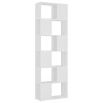 Vidaxl bibliothque / sparateur de pice blanc 60x24x186 cm