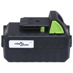Vidaxl bloc - piles 20v 4000 mah li - ion
