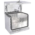 Vidaxl boîte en aluminium 62x40x50 cm argenté Vidaxl boîte en aluminium 62x40x50 cm argenté
