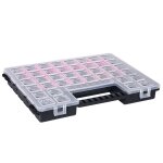 Vidaxl boîtes d'assortiment 2 pcs 385x283x50 mm plastique Vidaxl boîtes d'assortiment 2 pcs 385x283x50 mm plastique