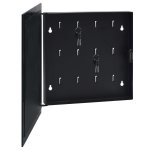 Vidaxl bote  cls avec panneau magntique noir 35x35x5, 5 cm