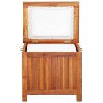 Vidaxl bote  glace bois d'acacia solide 63x44x50 cm