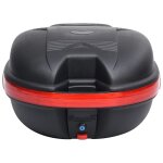 Vidaxl bote de moto 26 l pour un seul casque