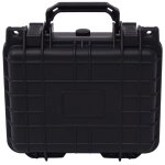 Vidaxl bote de protection pour quipement 27 x 24, 6 x 12, 4 cm noir