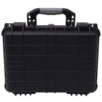 Vidaxl bote de protection pour quipement 40, 6 x 33 x 17, 4 cm noir